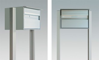 Trapez-Seitenstützen Aluminium