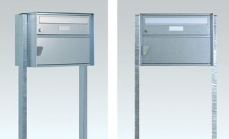 Seitenstützen Stahl verzinkt